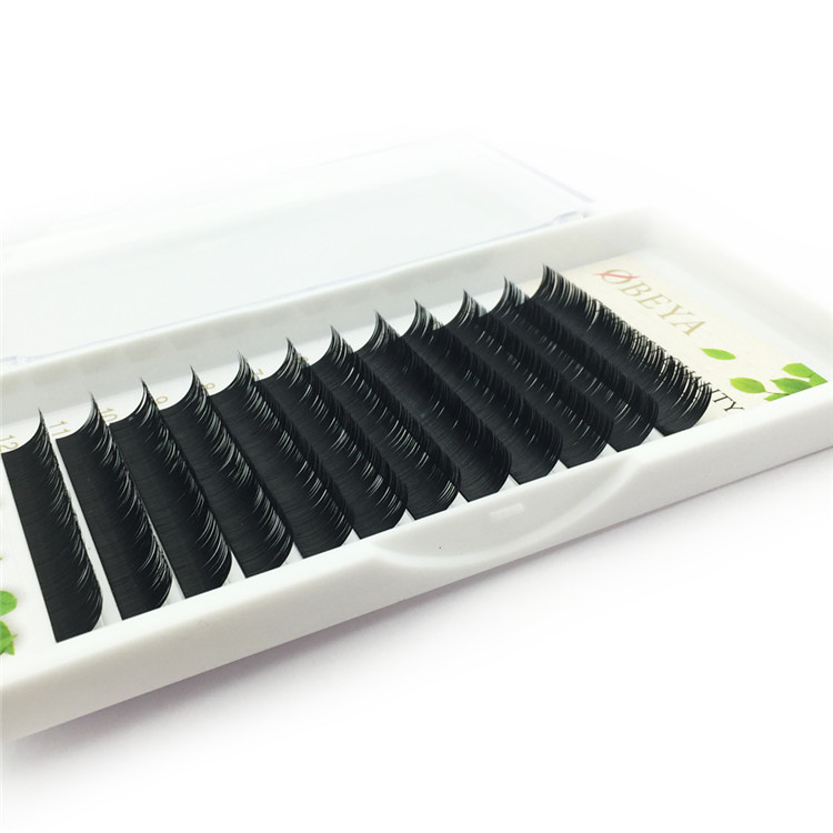 Flat Eyelash Extensions Factory Wholesale Private Label Acceptable Ellips Eyelash FM001